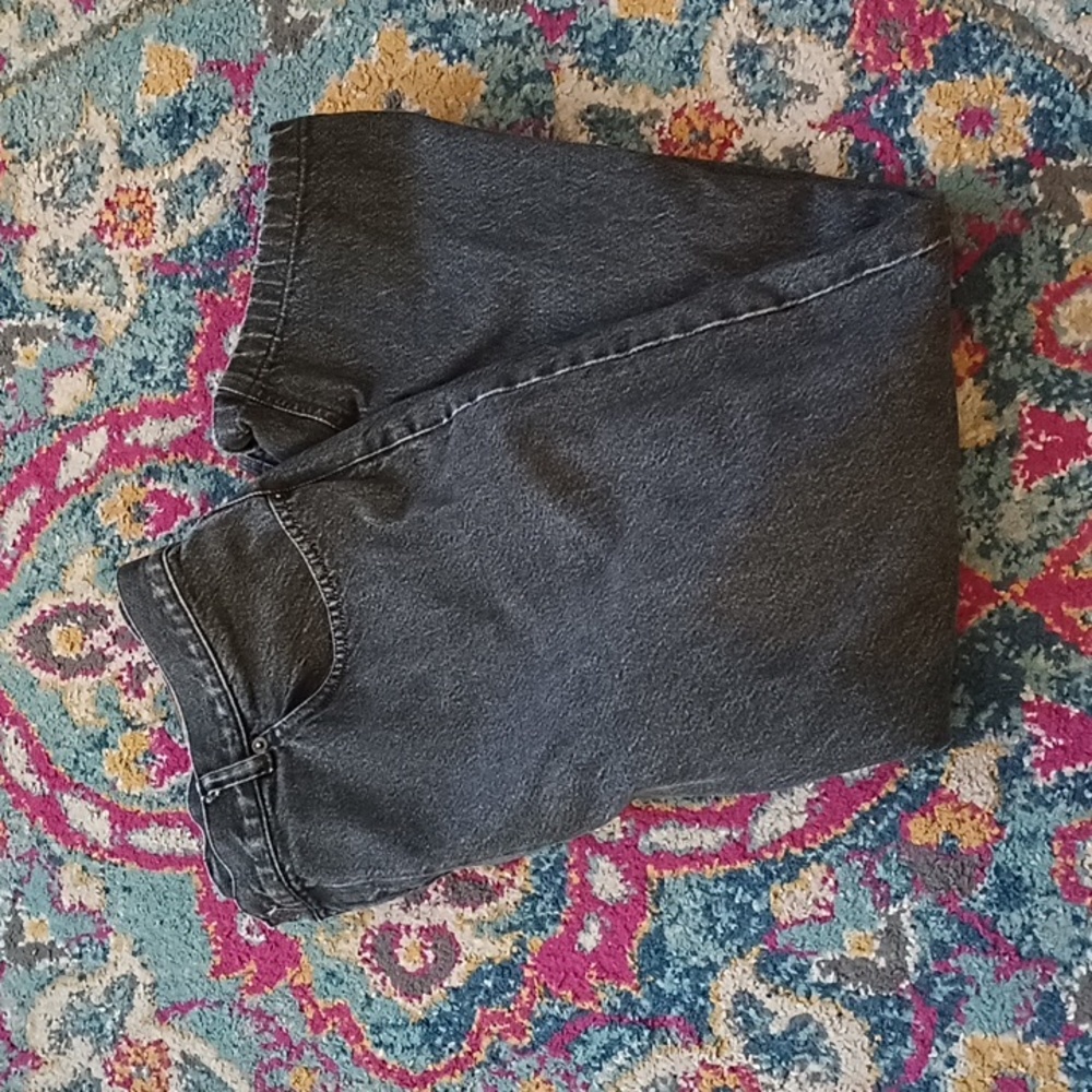 Lauren Jeans Ralph Lauren Faded Black Gray Jeans 18 W